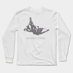 Badger Pass Resort 3D Long Sleeve T-Shirt